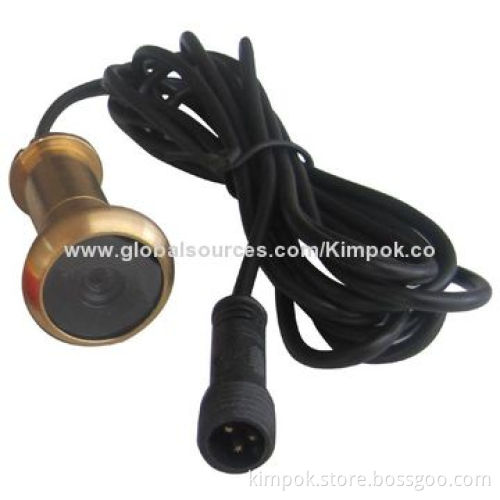 Spy peephole viewer mini camera with 480TVL, 0.008lux extremely low illumination and 90° angleNew